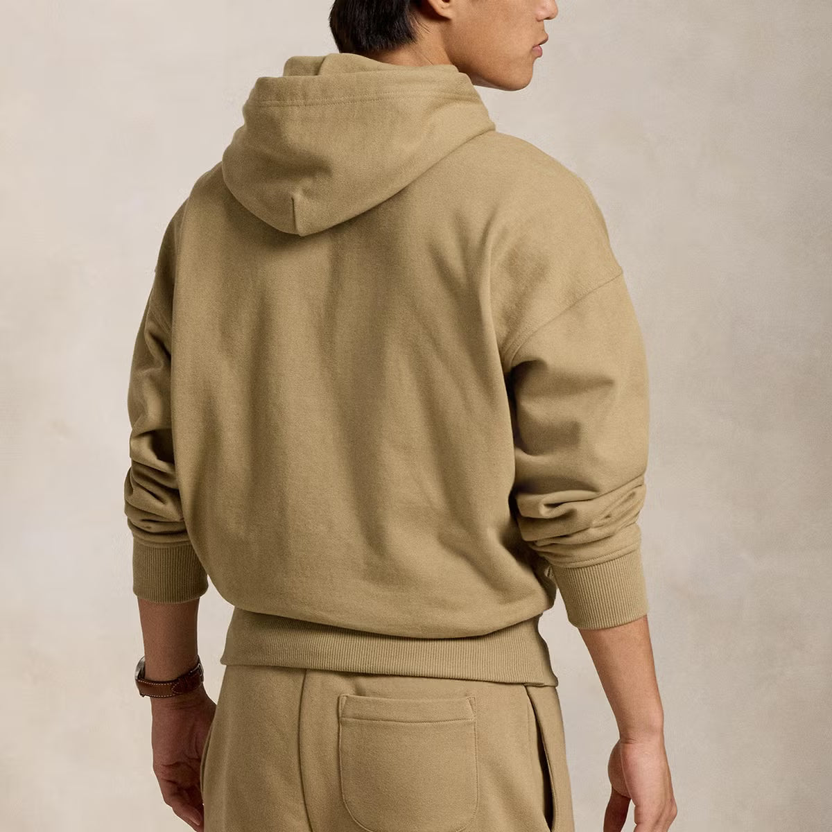 Polo Ralph Lauren Printed Logo Cotton-Blend Jersey Hoodie