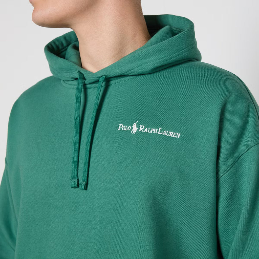 Polo Ralph Lauren Relaxed-Fit Script Logo Cotton-Blend Hoodie