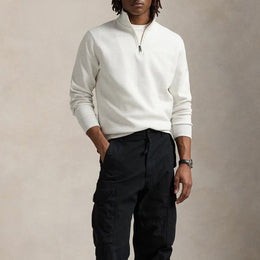 Polo Ralph Lauren Performance Lightweight Cotton-Blend Quarter-Zip Jumper