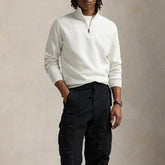 Polo Ralph Lauren Performance Lightweight Cotton-Blend Quarter-Zip Jumper