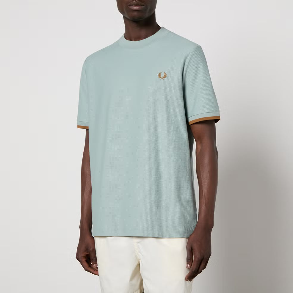 Fred Perry Embroidered Cotton-Piqué Polo Shirt