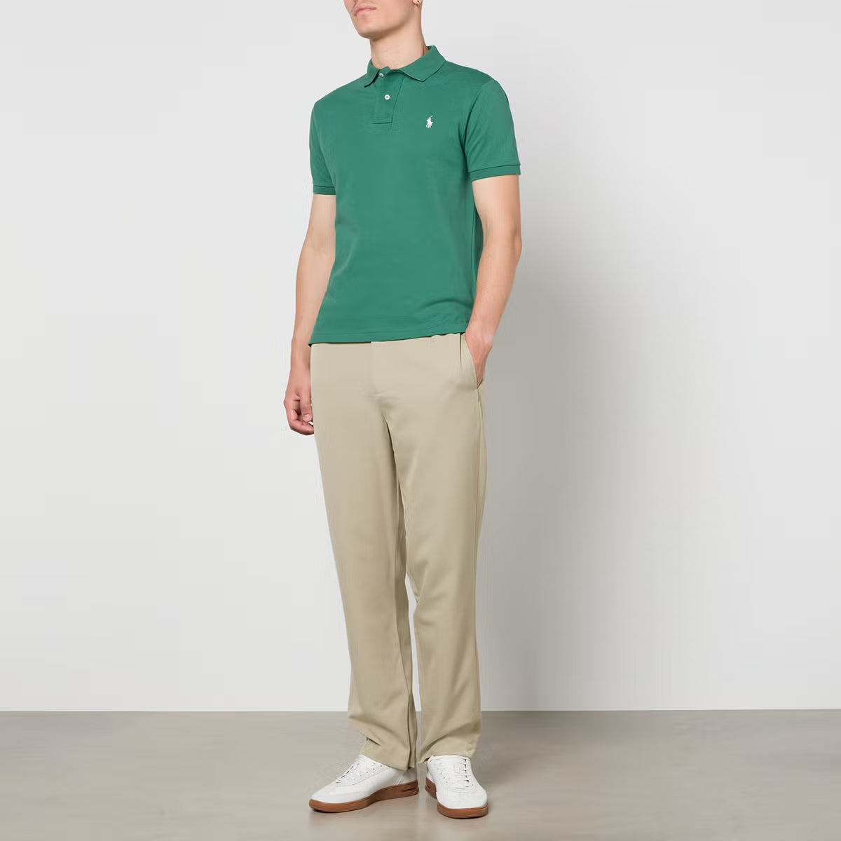 Polo Ralph Lauren Mesh Cotton Piqué Polo Shirt
