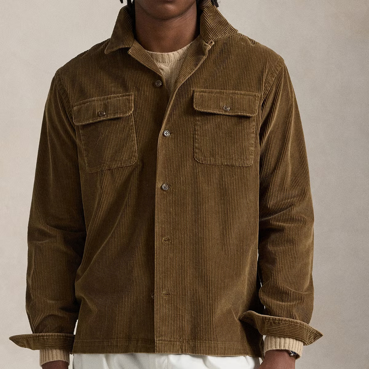 Polo Ralph Lauren Classic-Fit Cotton-Corduroy Shirt