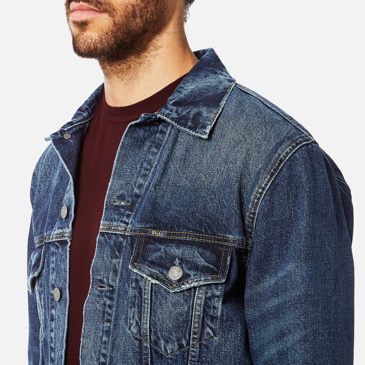 Polo Ralph Lauren Men's Icon Denim Trucker Jacket - Trenton Blue