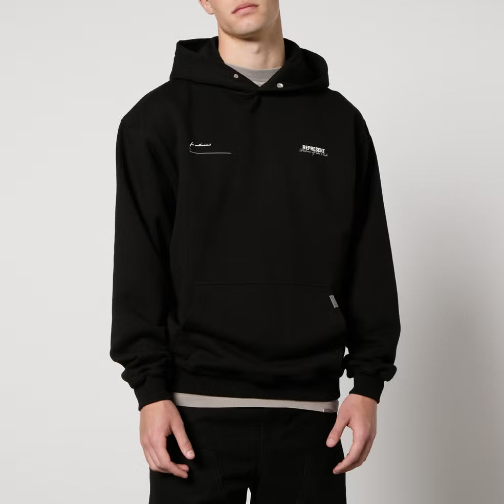 REPRESENT Patron Of The Club Cotton-Jersey Hoodie