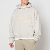 REPRESENT Rep Appliqué Cotton-Jersey Hoodie