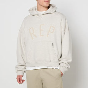 REPRESENT Rep Appliqué Cotton-Jersey Hoodie