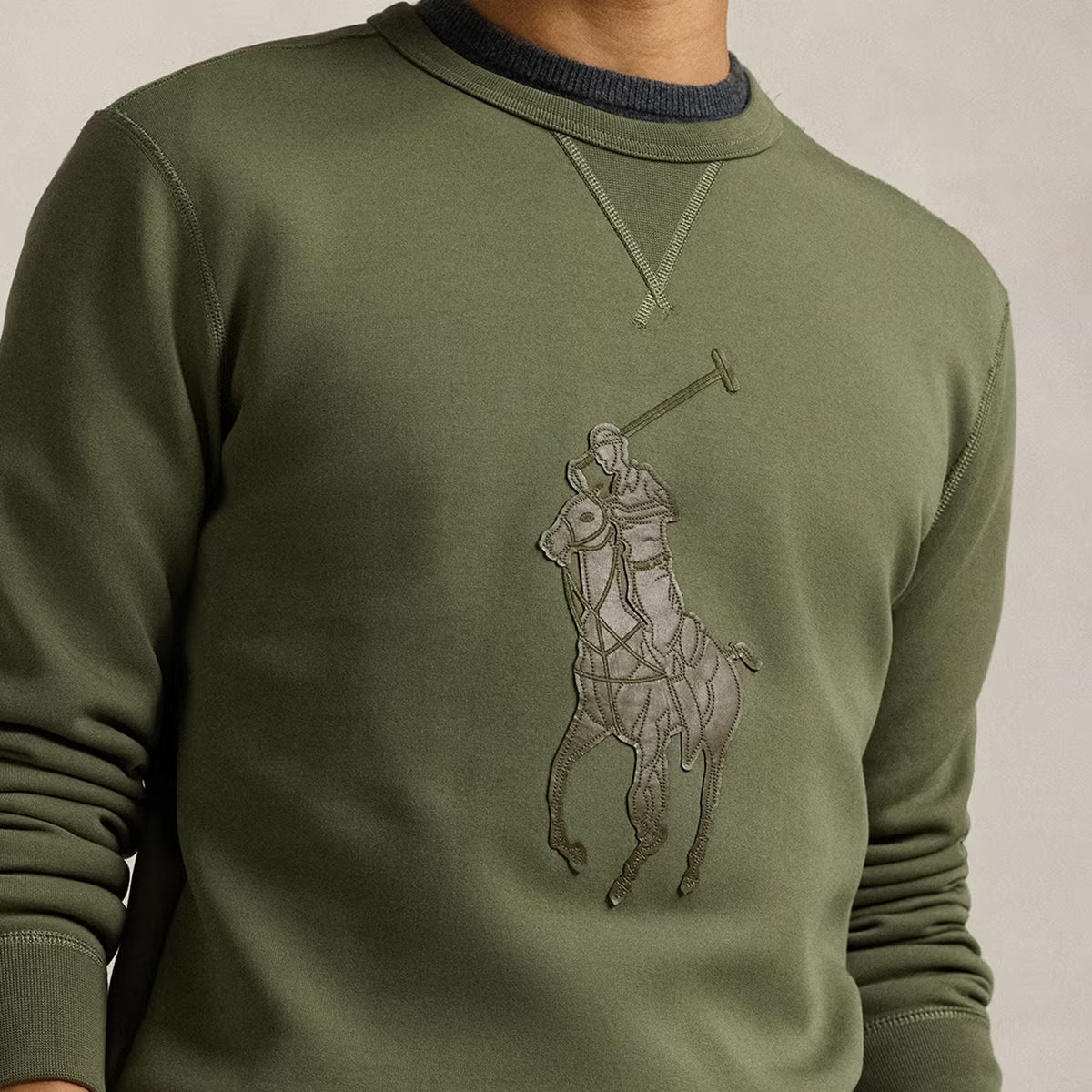 Polo Ralph Lauren Big Pony Double-Knit Sweatshirt