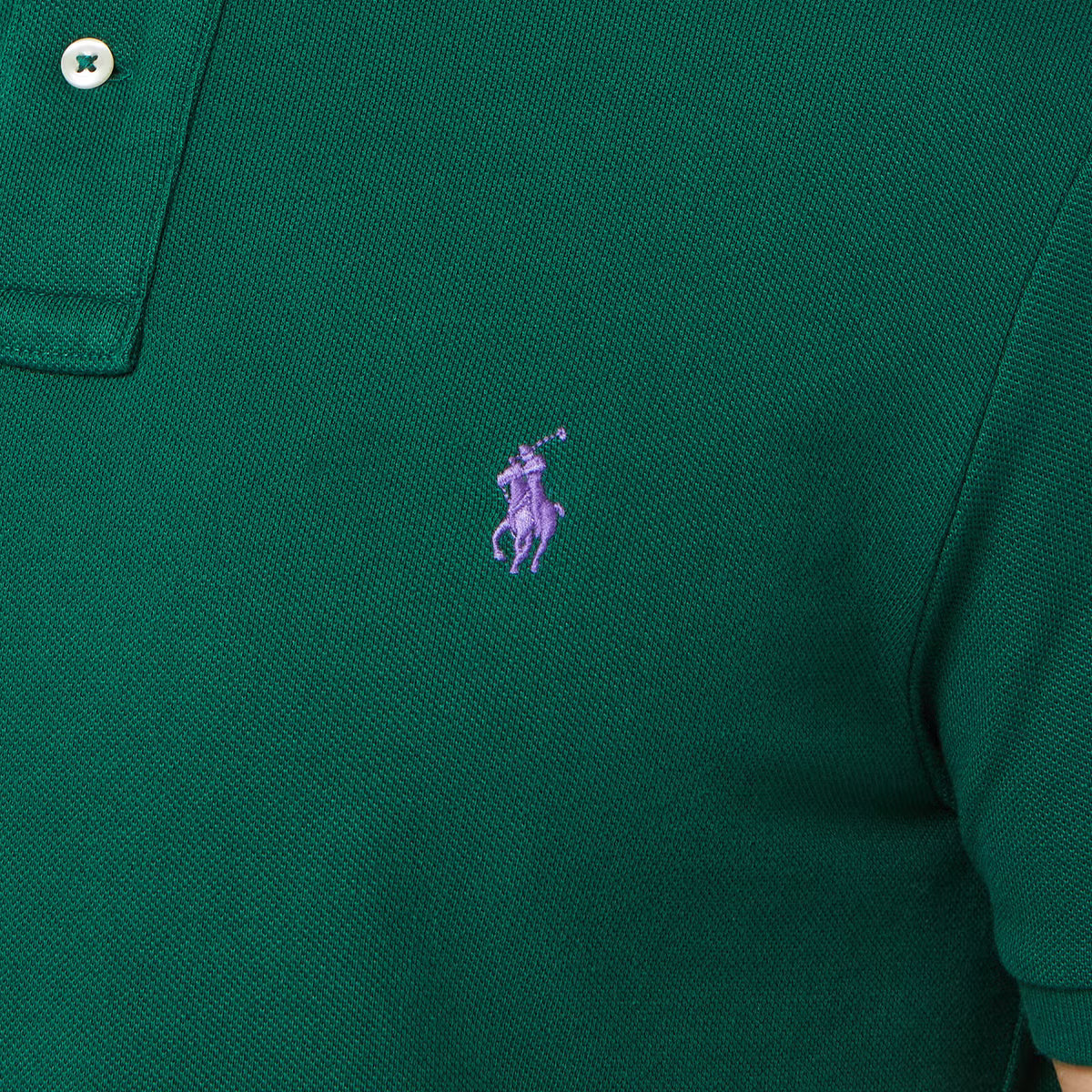 Polo Ralph Lauren Men's Custom Slim Fit Polo Shirt - New Forest