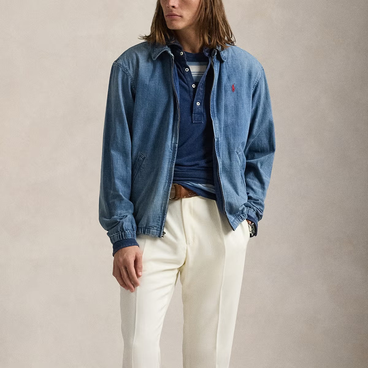 Polo Ralph Lauren Bayport Denim Bomber Jacket