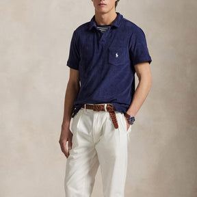Polo Ralph Lauren Johnny Collar Cotton Terry Polo Shirt