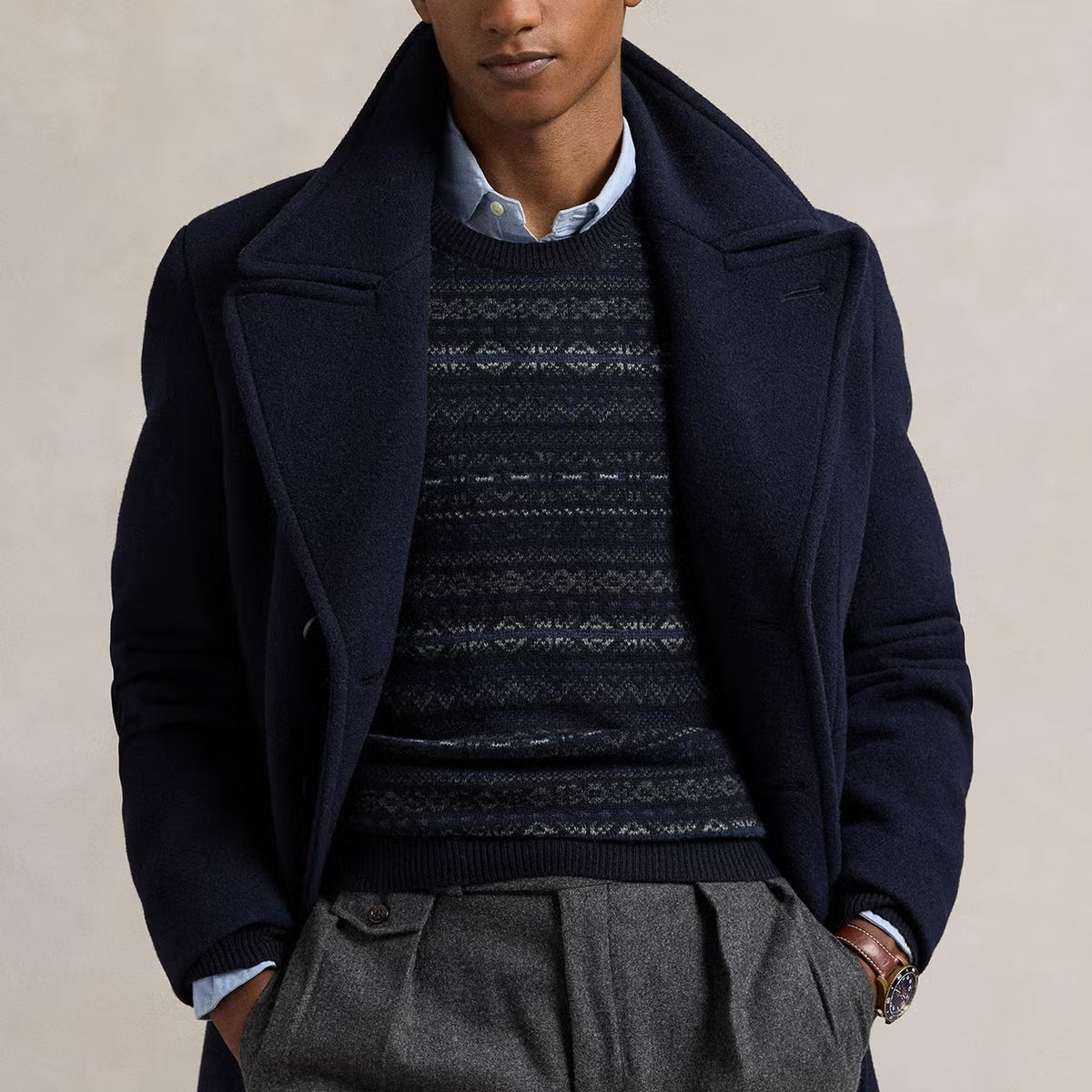 Polo Ralph Lauren Wool Knit Fairisle Jumper