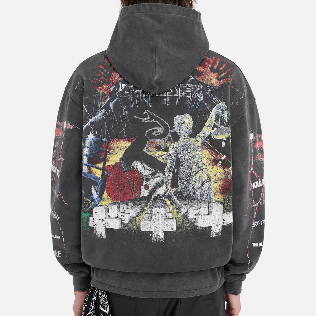 REPRESENT x Metallica Master Of Puppets Cotton-Jersey Hoodie