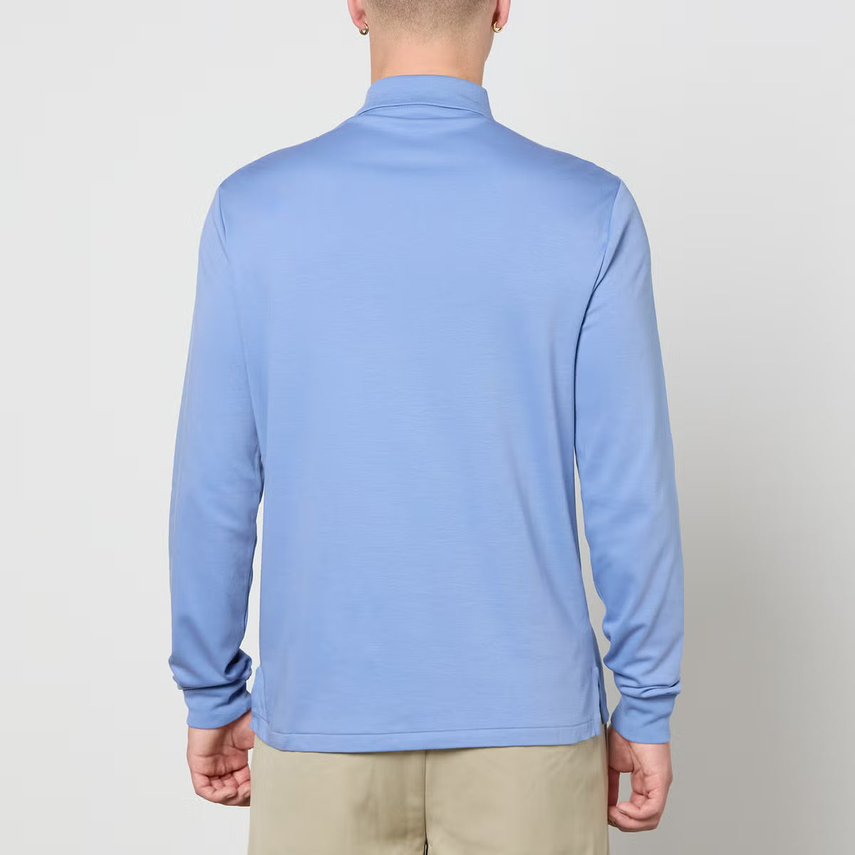 Polo Ralph Lauren Long Sleeved Cotton-Piqué Polo Shirt