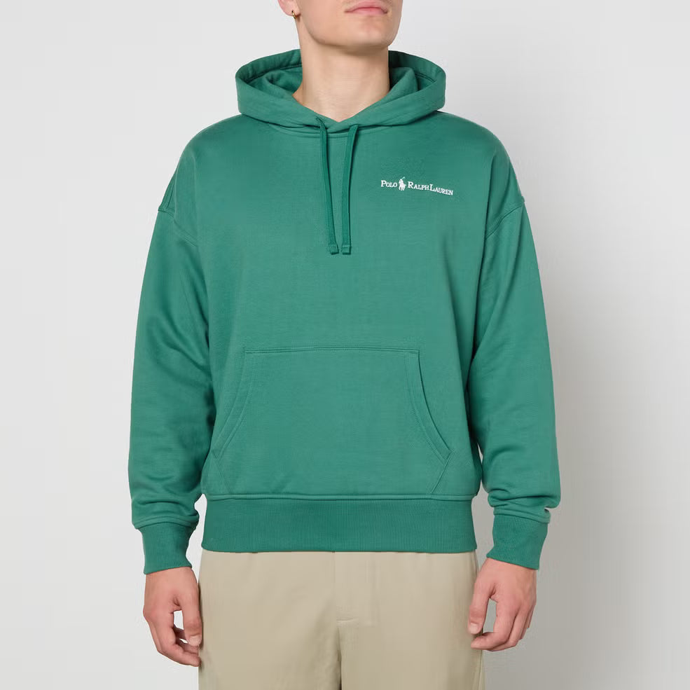 Polo Ralph Lauren Relaxed-Fit Script Logo Cotton-Blend Hoodie