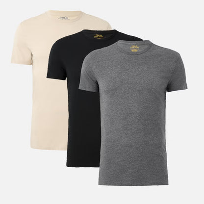 Polo Ralph Lauren Cotton-Jersey 3 Pack T-Shirts