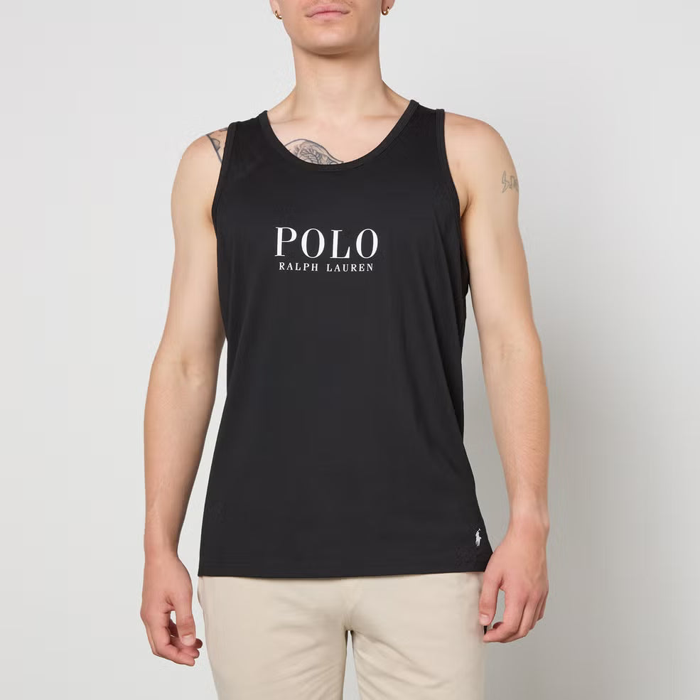 Polo Ralph Lauren Centre Logo Cotton-Jersey Tank Top