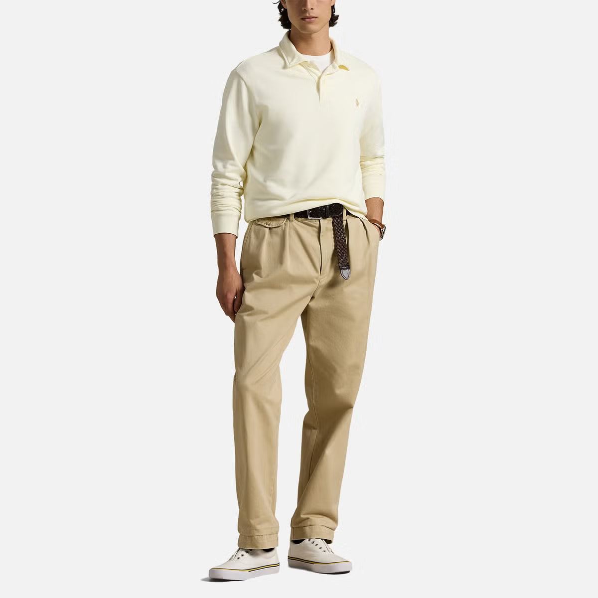 Polo Ralph Lauren Loopback Cotton-Terry Polo Sweatshirt