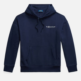 Polo Ralph Lauren Script Logo Cotton-Jersey Hoodie