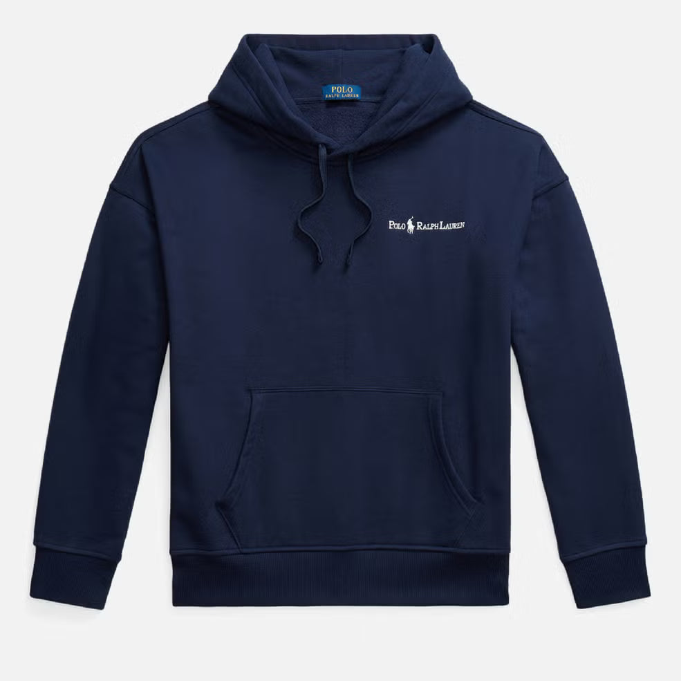 Polo Ralph Lauren Script Logo Cotton-Jersey Hoodie