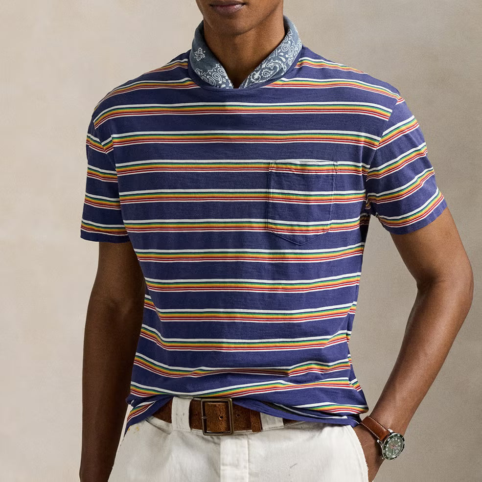 Polo Ralph Lauren Striped Cotton-Jersey T-Shirt