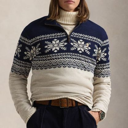 Polo Ralph Lauren Fairisle Cotton-Jacquard Jumper