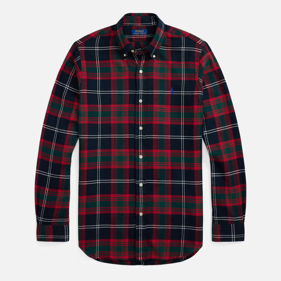 Polo Ralph Lauren Classic-Fit Brushed Cotton Flannel Shirt