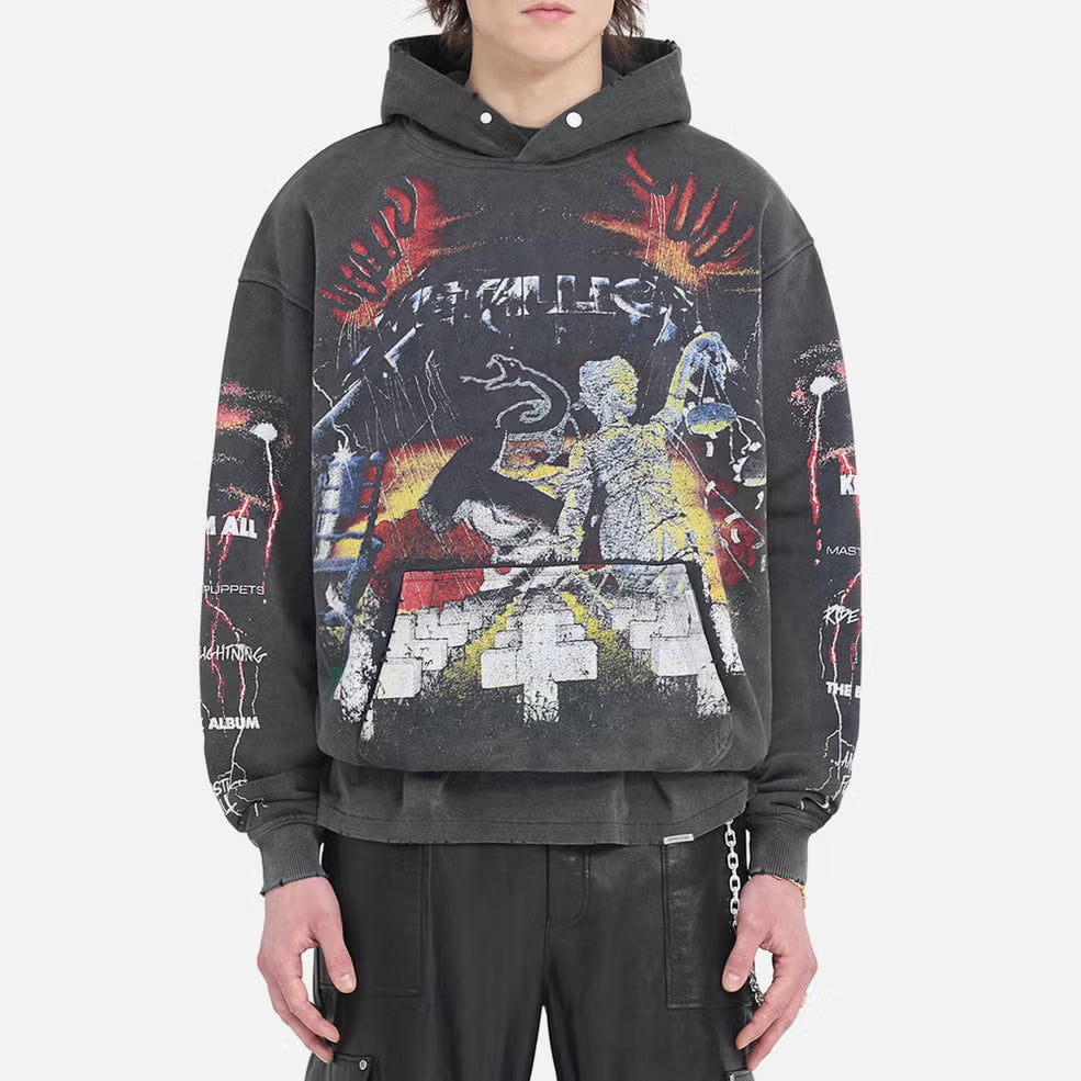 REPRESENT x Metallica Master Of Puppets Cotton-Jersey Hoodie