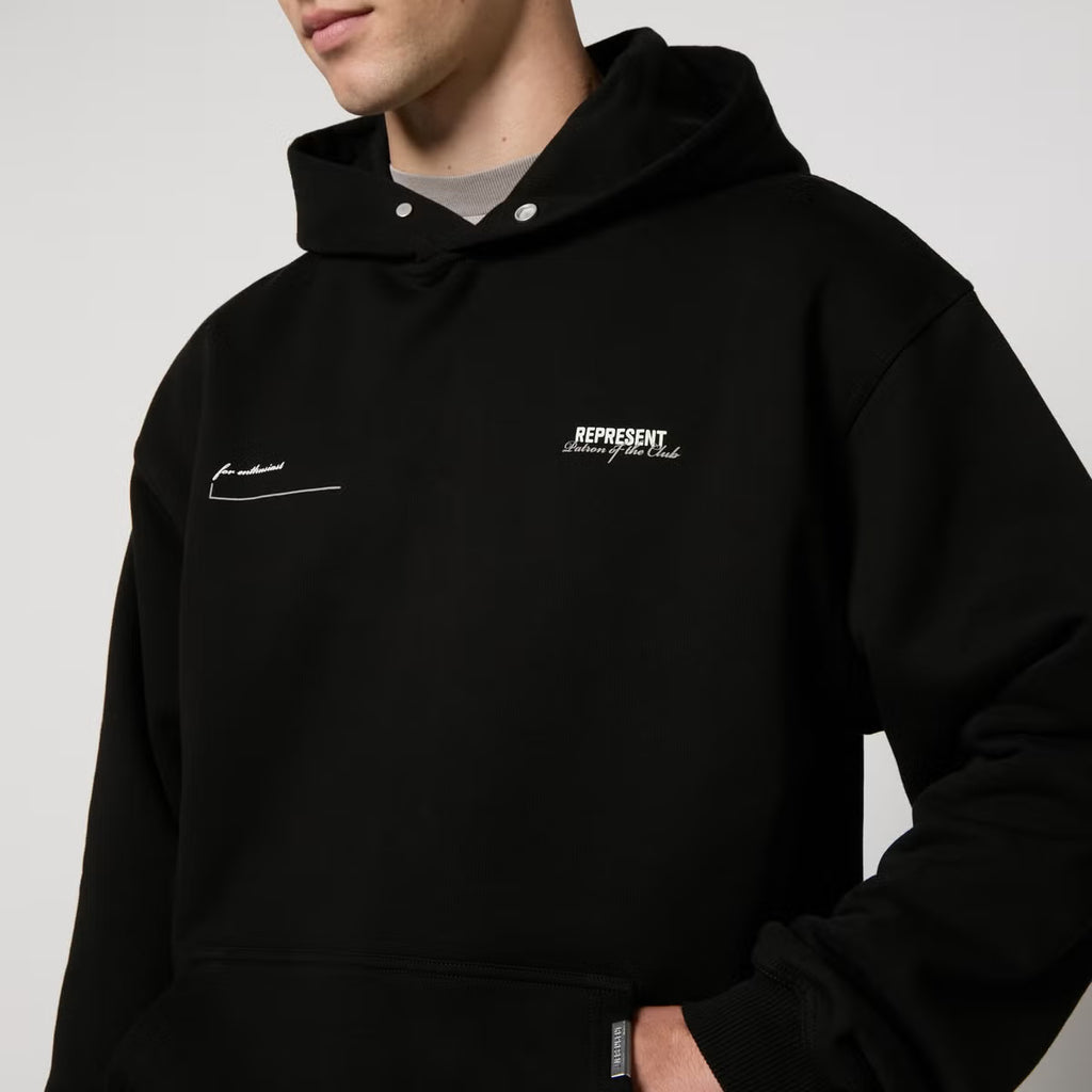 REPRESENT Patron Of The Club Cotton-Jersey Hoodie
