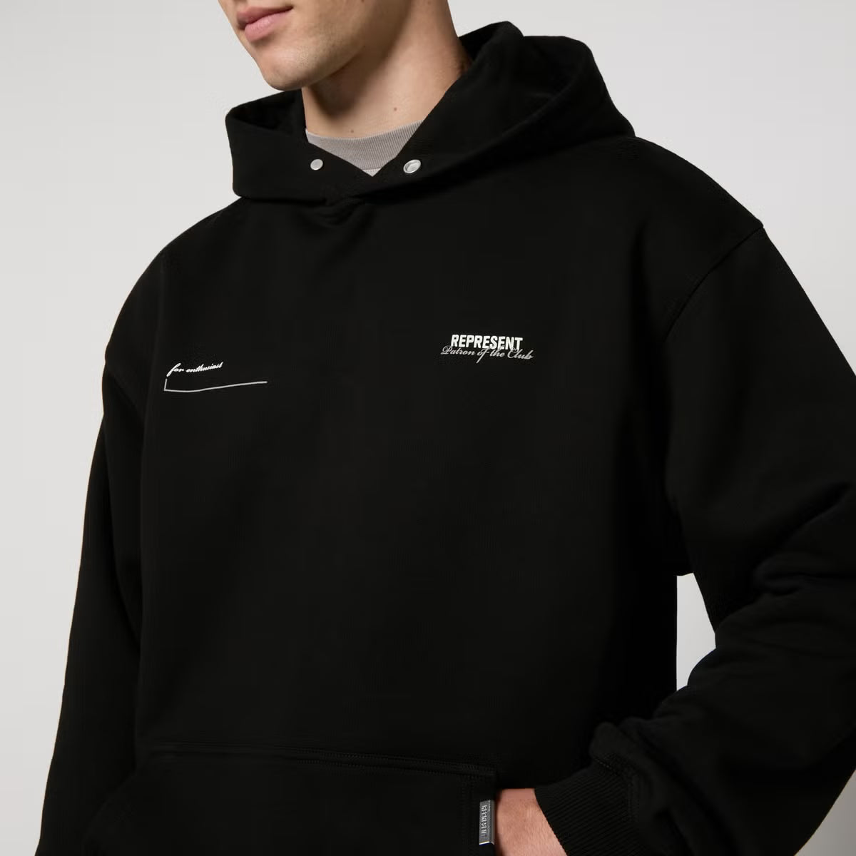 REPRESENT Patron Of The Club Cotton-Jersey Hoodie