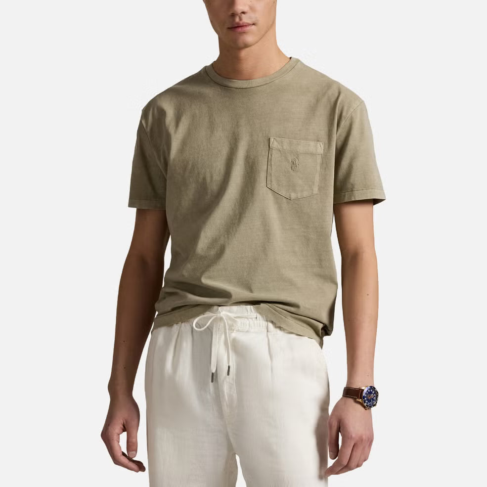 Polo Ralph Lauren Pocket Cotton-Jersey T-Shirt