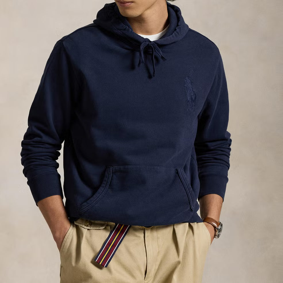Polo Ralph Lauren Big Pony Logo Cotton-Jersey Hoodie