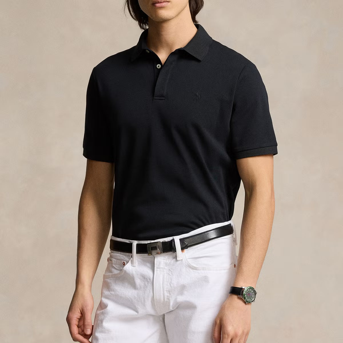 Polo Ralph Lauren Custom Slim Fit Cotton-Piqué Polo Shirt
