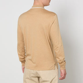 Polo Ralph Lauren Long Sleeved Cotton-Poplin Polo Shirt