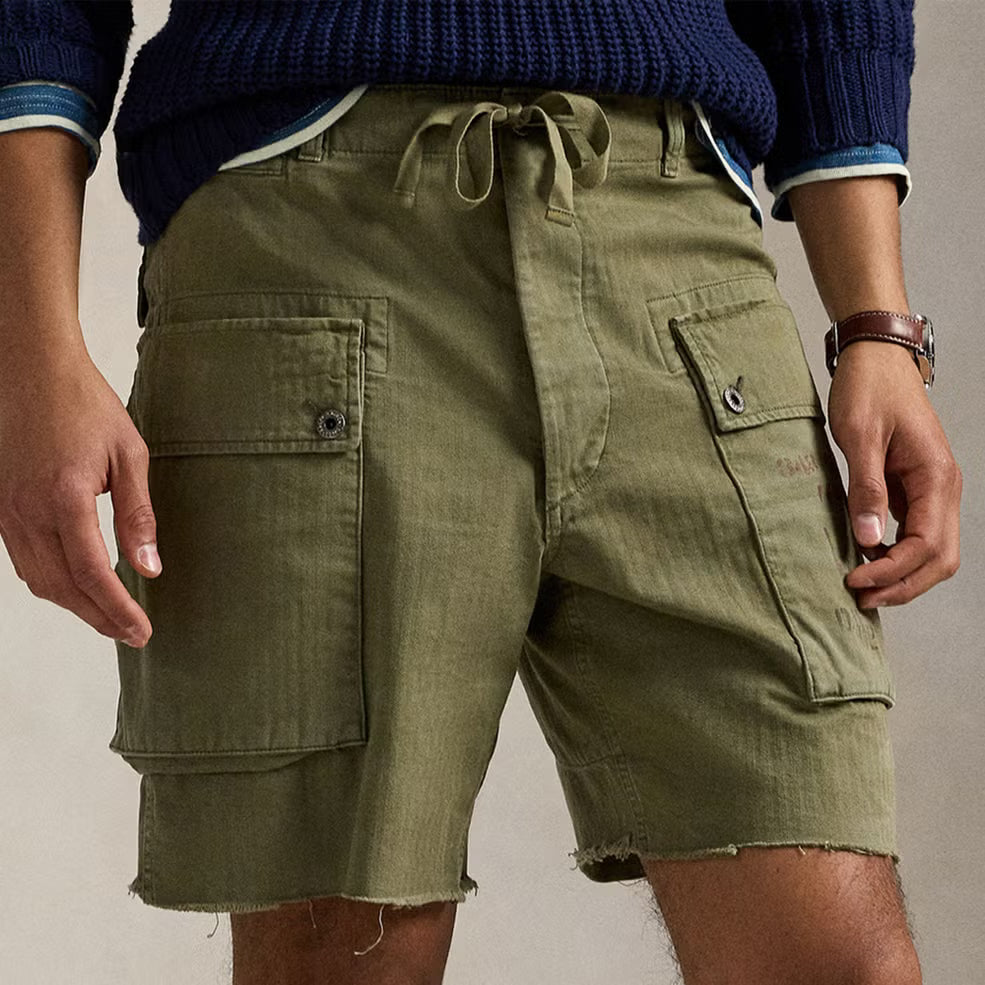 Polo Ralph Lauren Relaxed Denim Cargo Shorts