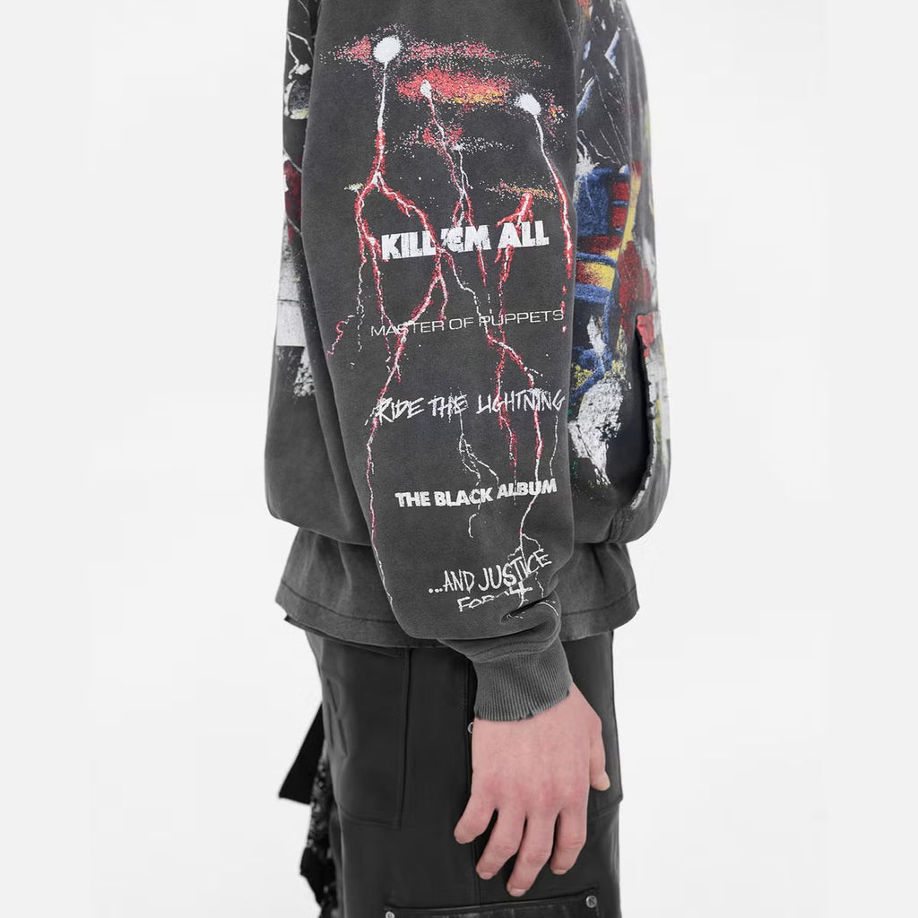 REPRESENT x Metallica Master Of Puppets Cotton-Jersey Hoodie