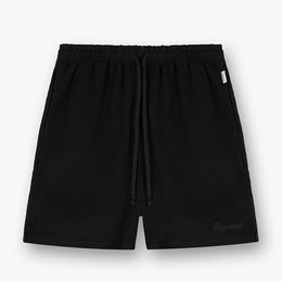 REPRESENT Cotton Waffle-Knit Shorts