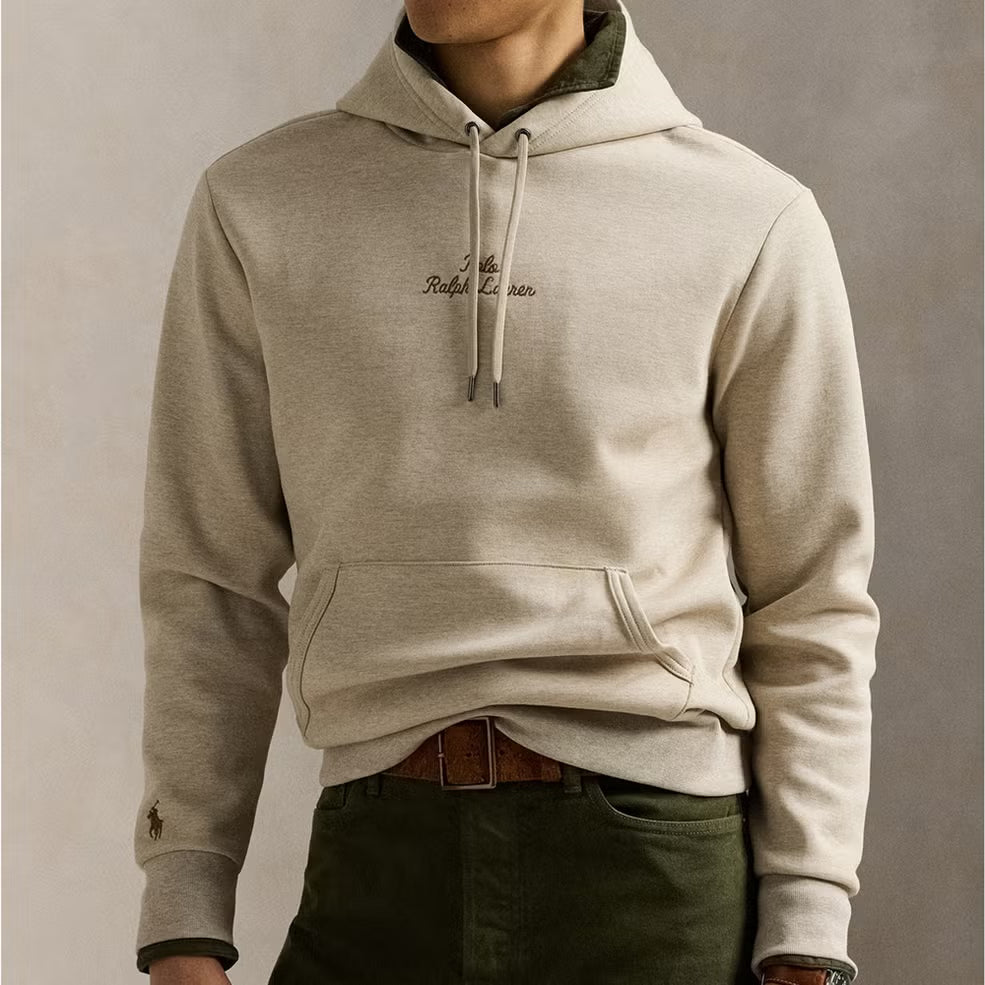 Polo Ralph Lauren Chain-Stitch Cotton-Blend Hoodie