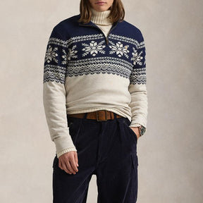 Polo Ralph Lauren Fairisle Cotton-Jacquard Jumper