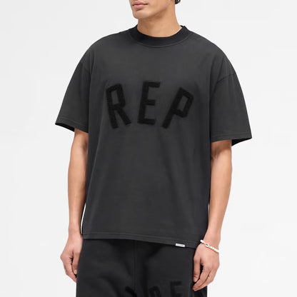 REPRESENT Rep Appliquéd Cotton-Jersey T-Shirt