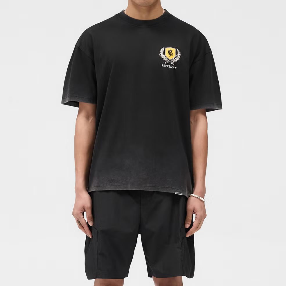 REPRESENT Crest Cotton-Jersey T-Shirt