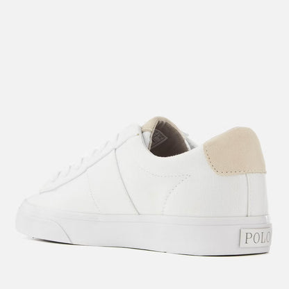 Polo Ralph Lauren Men's Sayer Canvas Low Top Trainers - White