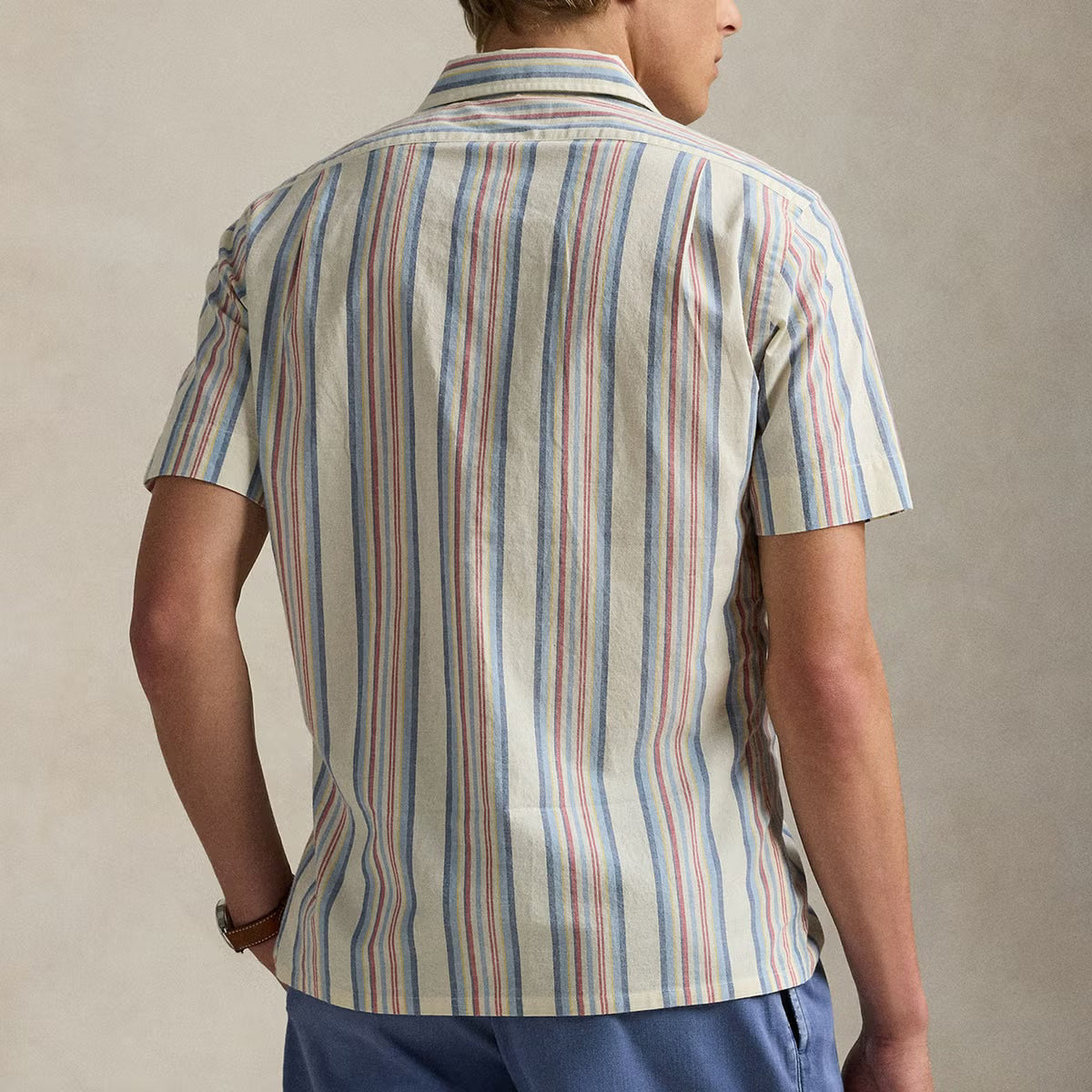 Polo Ralph Lauren Cotton-Chambray Stripe Shirt