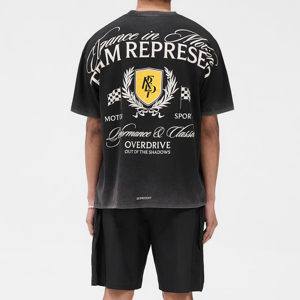REPRESENT Crest Cotton-Jersey T-Shirt