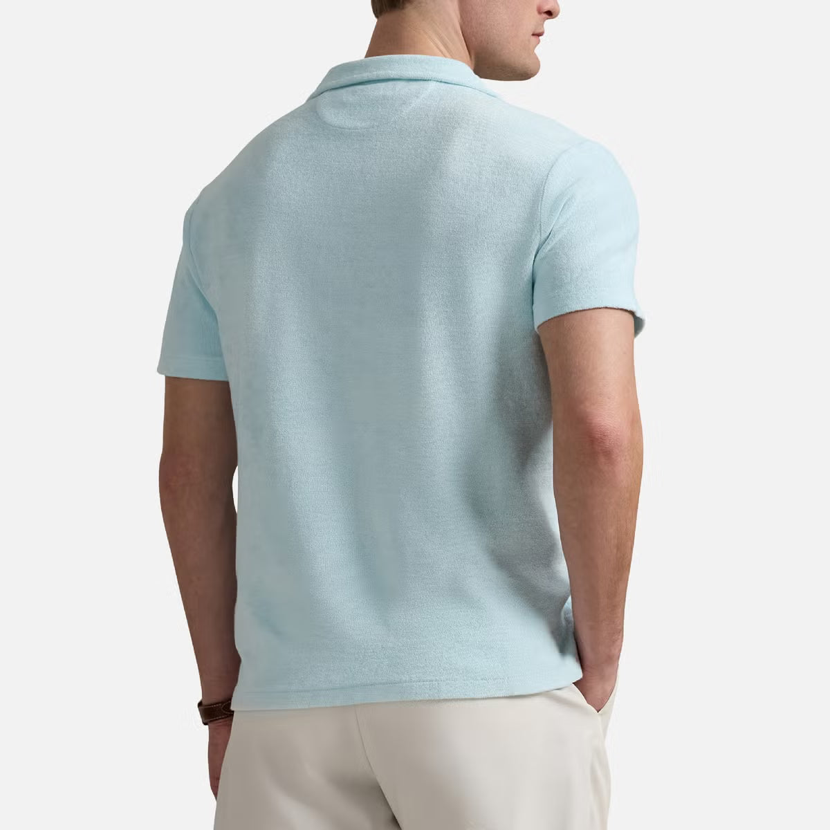 Polo Ralph Lauren Johnny Collar Cotton Terry Polo Shirt