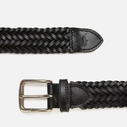 Polo Ralph Lauren Men's Braided Belt - Black