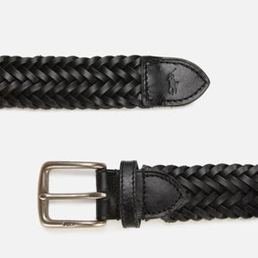 Polo Ralph Lauren Men's Braided Belt - Black