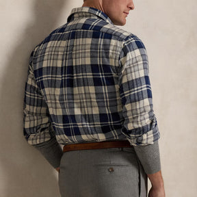 Polo Ralph Lauren Custom-Fit Checked Cotton Shirt