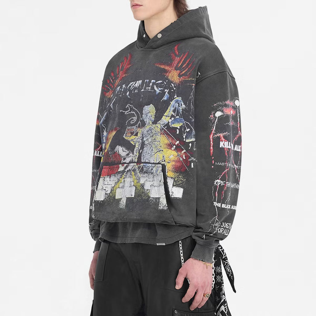 REPRESENT x Metallica Master Of Puppets Cotton-Jersey Hoodie