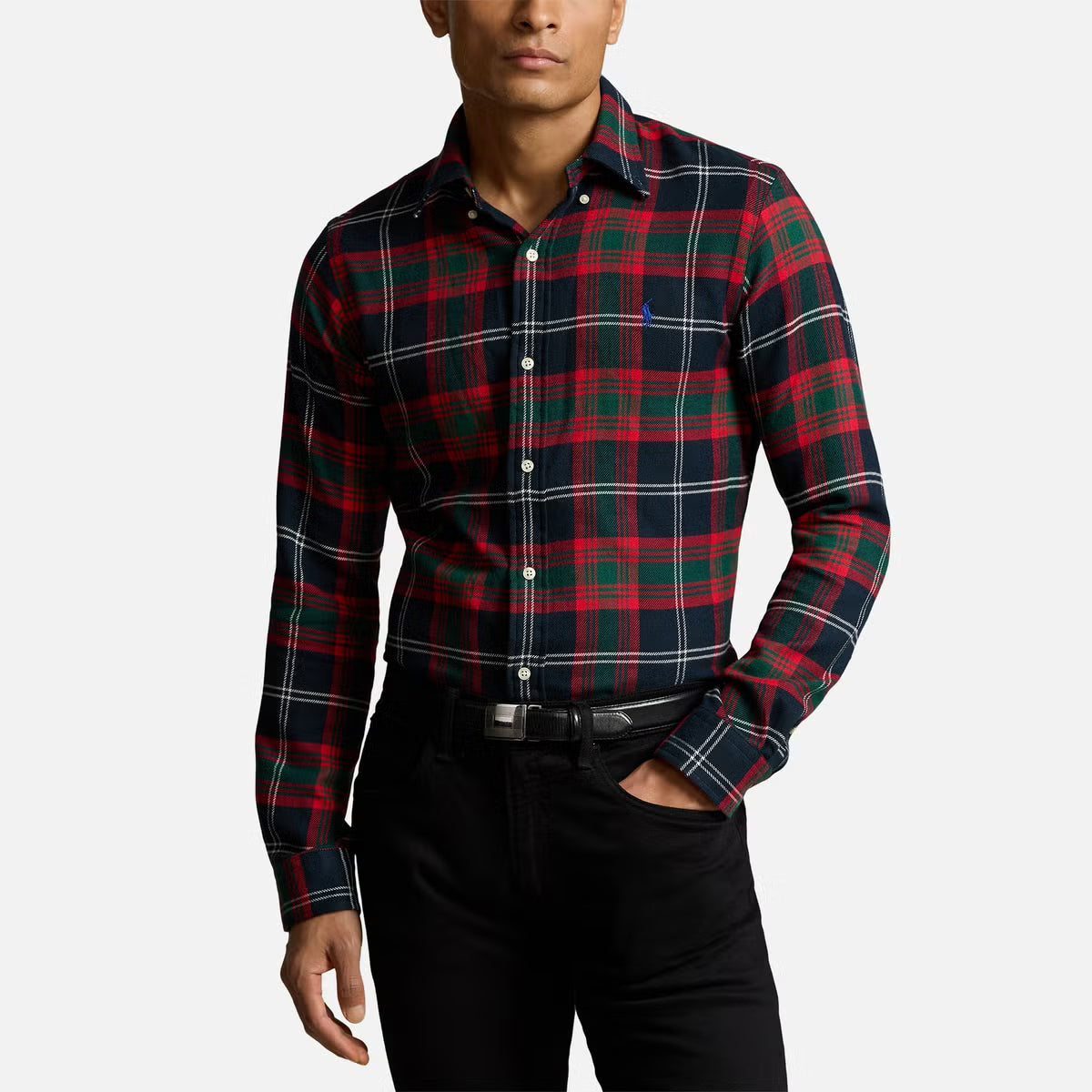 Polo Ralph Lauren Classic-Fit Brushed Cotton Flannel Shirt